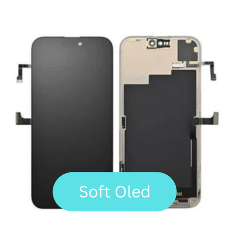 iPhone 15 Pro Soft Oled Screen with Breakable Coverage